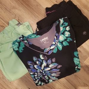 Grey's Anatomy, Purple Label, & Landau Scrubs Set
